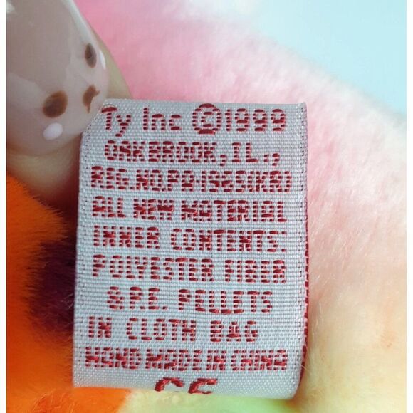 VTG Ty Beanie Buddies Fish LIPS 13" LG Plush 1999 Multicolor Collection Sea - Picture 6 of 10